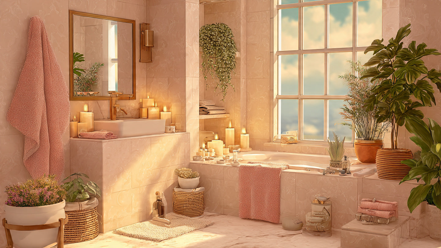 Baño - "Momento de spa en casa"