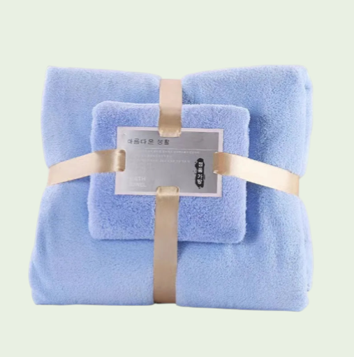 Juego de toallas de baño de 2 piezas