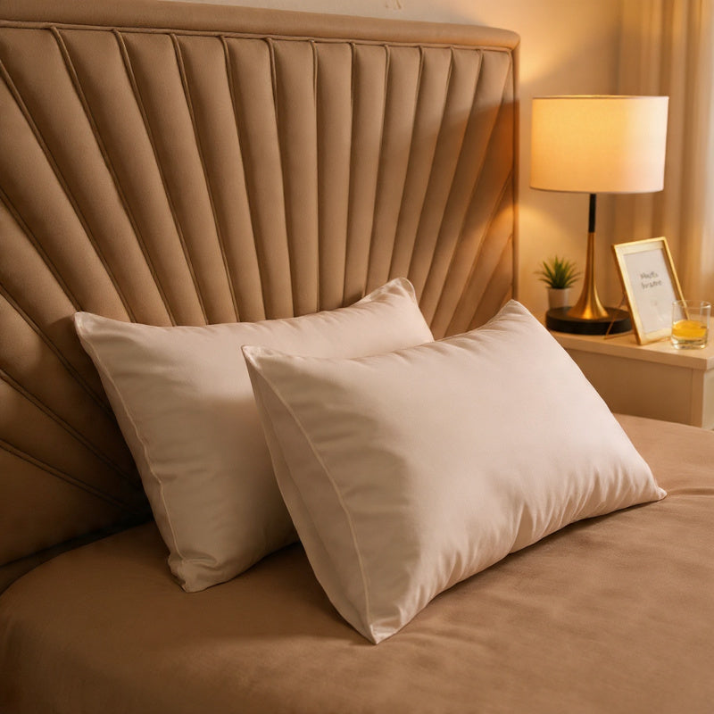 Funda de fundas de almohada de cama.