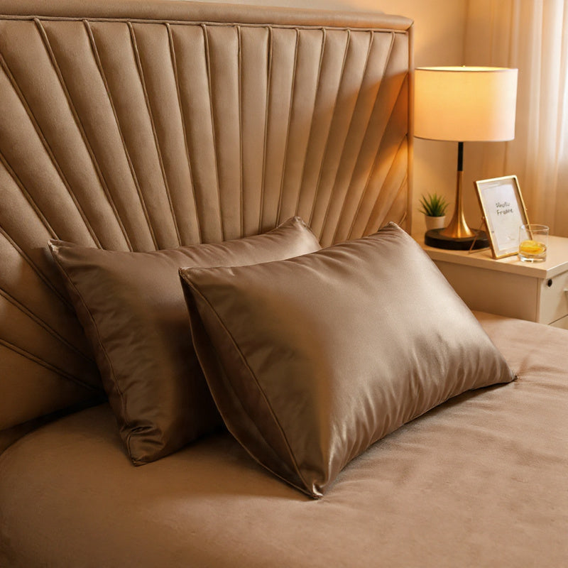 Funda de fundas de almohada de cama.